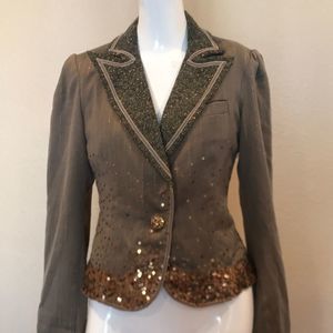 Vintage Sequins Blazer Sz.2